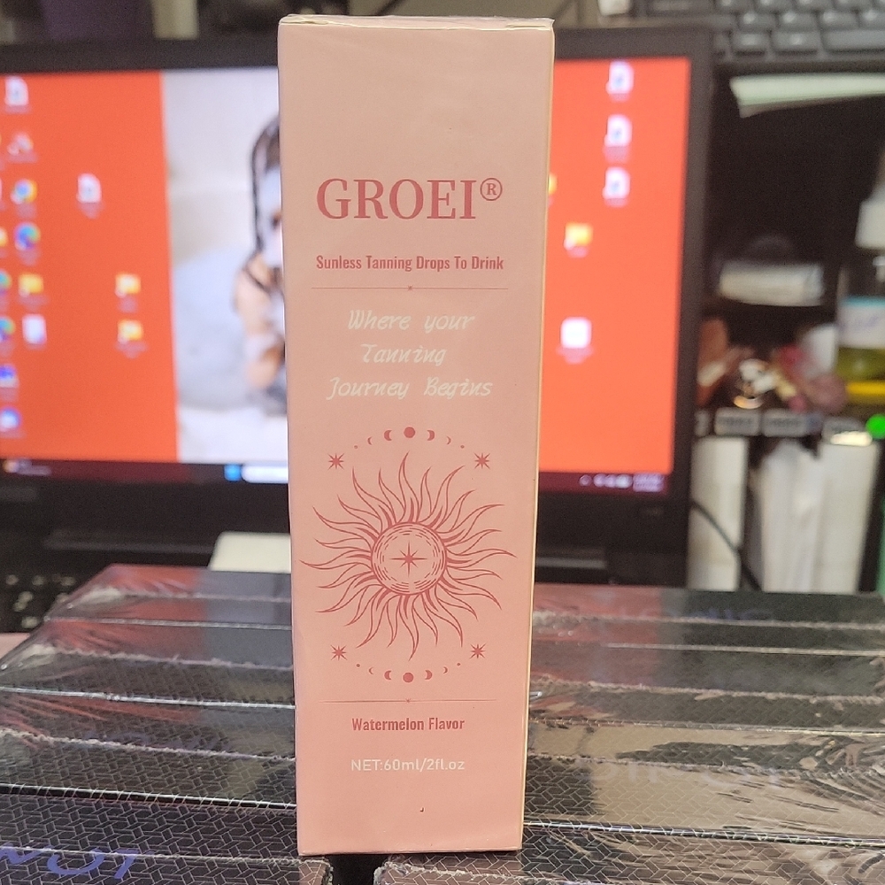 Groei Sunless Tanning Drops 60ml New Sealed Box